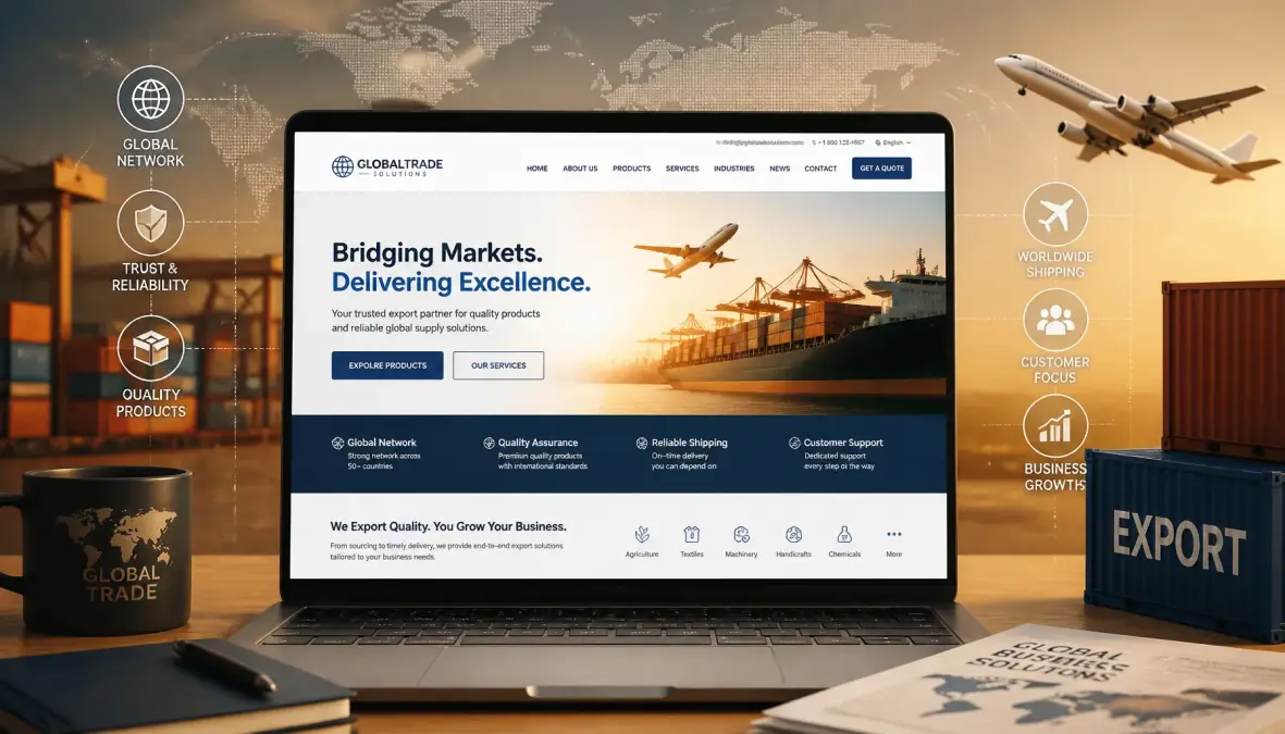 Solution: Build a B2B Export Site with InnoCMS