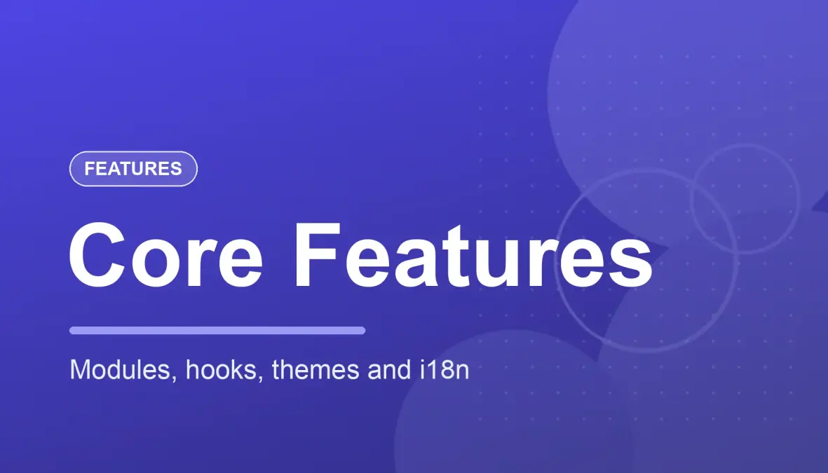 InnoCMS Core Features: Modular, Hook Plugins, i18n, B2B Content